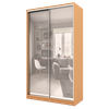 Шкаф-купе с зеркалом Хит 22/23/24-12/14/17-55